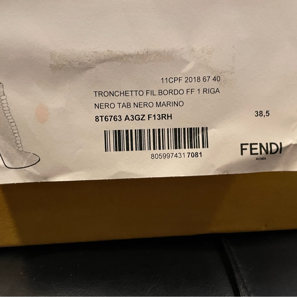 Fendi Nero Tronchetto